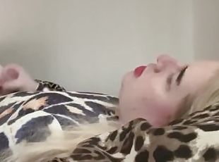 Violet Sucking On Dildo