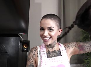 hardcore, estrela-porno, casal, pov, tatuagem