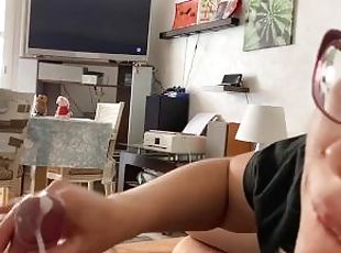 amatir, sayang, cumshot-keluarnya-sperma, jenis-pornografi-milf, remaja, handjob-seks-dengan-tangan-wanita-pada-penis-laki-laki, perancis, berambut-pirang