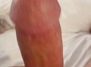 masturbation, amateur, ejaculation-sur-le-corps, énorme-bite, branlette, solo, bite, taquinerie