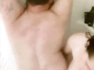 culo, bañando, peluda, amateur, paja, con-los-dedos, marido, ducha, ojete