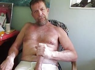 papa, poilue, amateur, mature, énorme-bite, gay, point-de-vue, fétiche, solo, pappounet