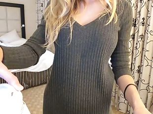 Blonde teen