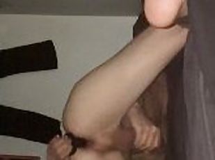 Straight guy loves his dildo (w/ cumshot)