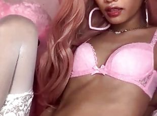 asiatique, masturbation, transsexuelle, amateur, solo