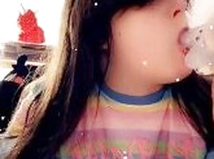 POV: Daddy’s little blowjob princess