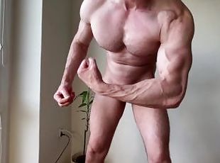 amatör, gay, avrunkning, massage, europeisk, euro, ensam, muskulös, gym, twink