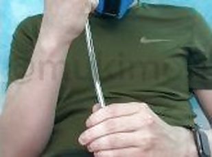 masturbation, amateur, ejaculation-sur-le-corps, énorme-bite, gay, branlette, secousses, ejaculation, fétiche, solo