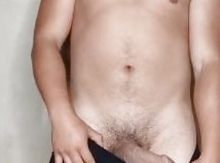 masturbación, orgasmo, gay, musculada, gay-joven