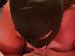 amatör, avsugning, cumshot, bbw, maskiner-mask, sugande