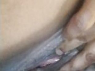 chatte-pussy, amateur, ejaculation-interne, doigtage, solo