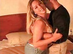 Hot girl filmed fucking another man