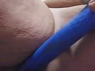 masturbation, orgasme, amateur, jouet, blonde, solo, tatouage, bite