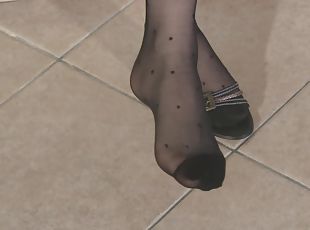 gros-nichons, amateur, ados, pieds, italien, gros-seins, fétiche, solo, brunette, en-nylon