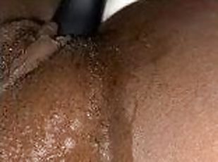 culo, tetas-grandes, masturbación, orgasmo, coño-pussy, squirting, amateur, negra-ebony, juguete, tetas