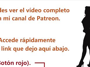 Spanish audio: She sucking for vice 2. Confession. asmr