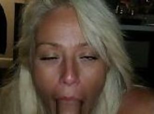 suurtiss, amatöör, küpsemad, suhuvõtmine, milf, pov, blond, reaal