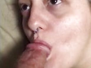 Wife sucking dick