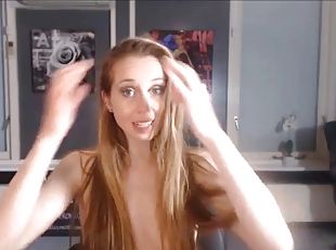 gros-nichons, masturbation, babes, jouet, pieds, webcam, bout-a-bout, solo, banane, flexible