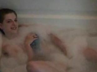 baignade, masturbation, chatte-pussy, amateur, babes, brunette