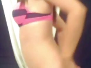 masturbation, amateur, babes, webcam, drôle, gode, solo, taquinerie