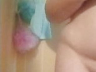 bañando, tetas-grandes, amateur, babes, ducha