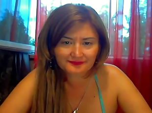 teta-grande, amador, webcam, provocando