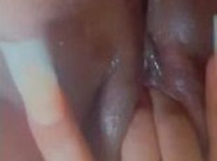 masturbation, orgasme, public, chatte-pussy, amateur, ébène, ados, black, attrapée, solo