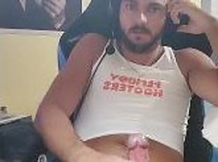 énorme, masturbation, amateur, ejaculation-sur-le-corps, gay, ejaculation, assez, solo, boules, bisexuels