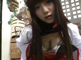 asiatique, masturbation, ados, japonais, solo, jambes, diffusion