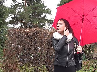 Car fucking makes brunette Nikita especially wet and horny