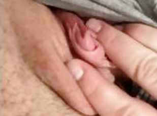 masturbation, amateur, énorme-bite, secousses, bite