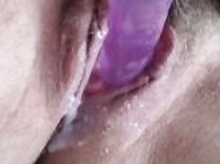 poilue, masturbation, vieux, chatte-pussy, amateur, jouet, jeune-18, gode, plus-agée, solo