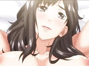 tetas-grandes, mamada, madurita-caliente, japonés, corrida-interna, anime, hentai