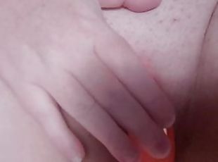 masturbaatio, orgasmi, pillu-pussy, ruikkiminen, amatööri, lelu, soolo, ajettu