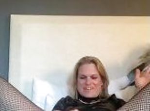 Slutty solo masturbation milf style