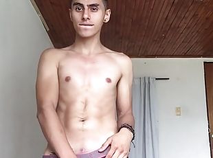 mastubasi, amatir, cumshot-keluarnya-sperma, homo, latina, sentakkan, seorang-diri, homoseks