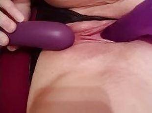 masturbação, orgasmo, amador, babes, mulher-madura, brinquedo, pov, dildo, bonita, vagina