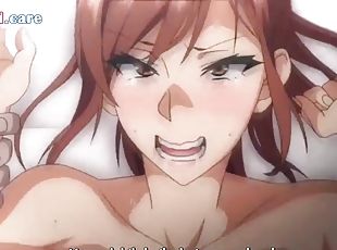 betrug, ehefrau, creampie, anime, hentai, hintern