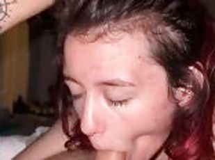 Sloppy blowjob from shy classmate