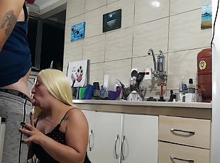 culo, amateur, madurita-caliente, cocina, rubia, follando-fucking