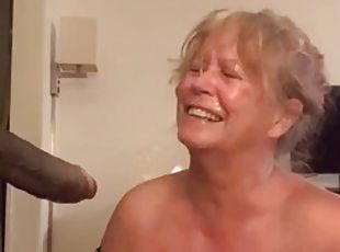 gros-nichons, amateur, ejaculation-sur-le-corps, ébène, granny, interracial, milf, black, sur-le-visage