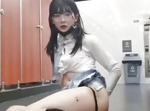 asien, transsexueller, dilettant, anal-sex