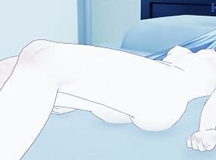 orgasme, babes, ejaculation-sur-le-corps, ejaculation-interne, chambre-a-coucher, anime, hentai, mignonne, 3d