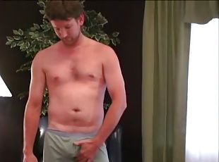 Amateur Josh jerking off