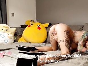 masturbación, amateur, mamada, corrida, webcam, consolador, pillada