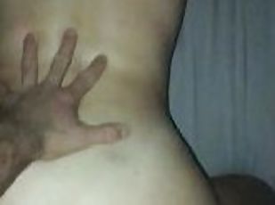 cul, amateur, énorme-bite, ados, baby-sitter, blonde, webcam, bite