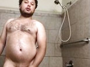 baignade, masturbation, gay, douche, solo, musclé