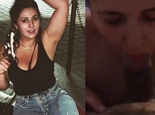 Instagram slut loves to suck cock