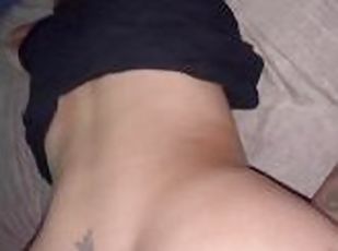 arsch, groß-titten, doggy, dilettant, schwer, latina, creampie, beute, gesichtspunkt, beule